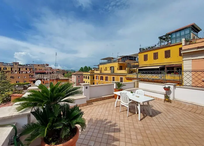 Magic Trastevere Suite On Roof Terrace